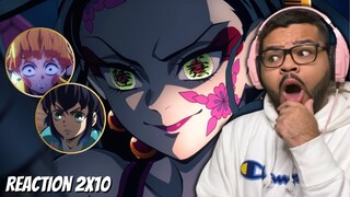 ZENITSU EM PERIGO…! DEMON SLAYER Temporada 2 Episódio 10 REACT | Arco do Distrito do Entretenimento