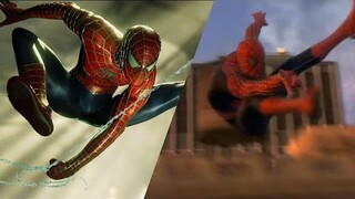 RECREATING SPIDERMAN 1 FINAL SWING | SPIDERMAN PS4