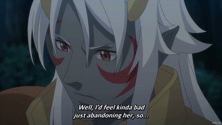 gobrou saves elf princess from an attack! Re:Monster Episode 5