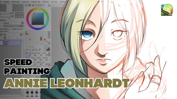 SpeedPaint - Annie Leonhardt (Attack on Titan)