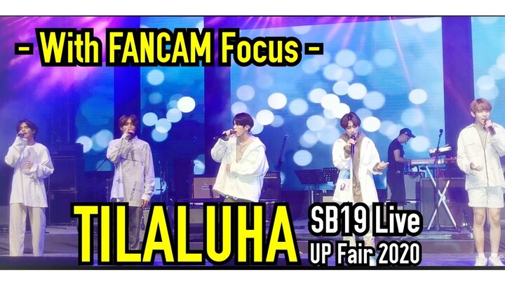 TILALUHA FanCam Focus by SB19 at UP Fair 2020