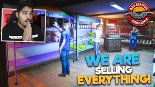 WE ADDED ALL THE PRODUCTS IN OUR STATION! - GAS STATION SIMULATOR #10