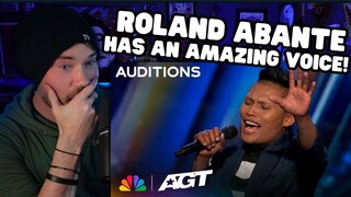 Metal Vocalist Reaction - You won't believe Roland Abante's INCREDIBLE VOICE! | Auditions | AGT 2023