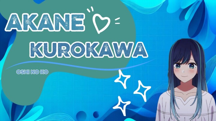 MENGGAMBAR AKANE KUROKAWA DARI |OSHI NO KO