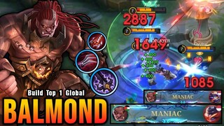 27 Kills + 2x MANIAC!! OP LifeSteal Balmond 100% IMMORTAL - Build Top 1 Global Balmond ~ MLBB