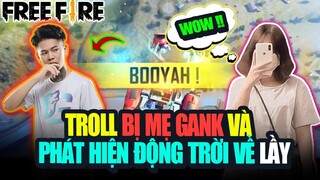 [ Hài FreeFire ] Troll Bị Mẹ Gank Và Phát Hiện Động Trời Khi Lầy Và 2 Thằng Em Bàn Nhau P.h.ố.t Mon