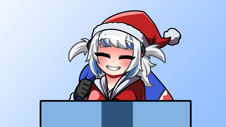 【Gura】Little Shark’s most unforgettable Christmas gift🎁