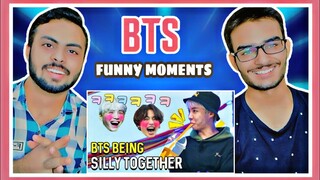 PAKISTANI REACTION ON BTS BEING SILLY TOGETHER | FUNNY MOMENTS