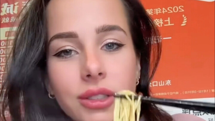 TikTok blogger #WontonNoodlesAreReallySuperDelicious