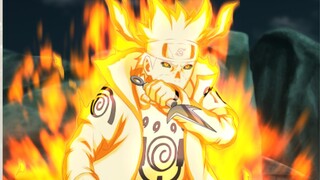 The heroic figure of Edo Tensei Minato, he is still the most handsome one