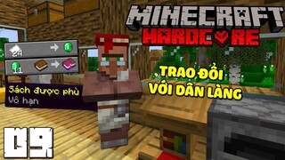 MINECRAFT SINH TỒN SIÊU KHÓ TẬP 9: TRAO ĐỔI VỚI DÂN LÀNG, NÂNG CẤP TRANG BỊ VÀ CHUỒNG CỪU !!