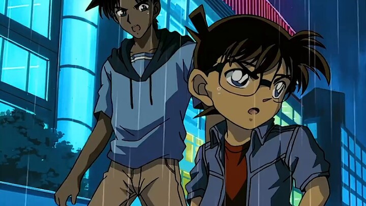 [Detective Conan] A woman who set herself on fire was found in the rain, and Hattori's father person