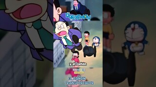 Salió volando por un cañon💣 | Doraemon #shorts  😂