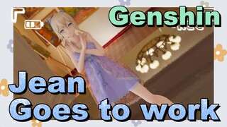 Jean Goes to work