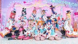 【Love Live!】μ's - 嵐のなかの恋だから(Arashi no Naka no Koi dakara) 正因为是暴风雨中的爱恋 Cosplay Dance Cover by 波利花菜园
