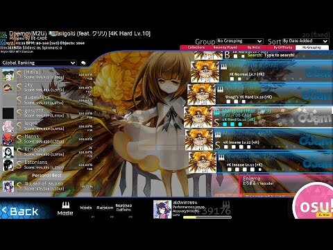 M2U - Marigold (Osu! Mania 4K Hard)