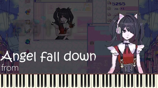 [Synthesia] เล่นเพลง Angel fall down จากเรื่อง Needy Streamer Overload