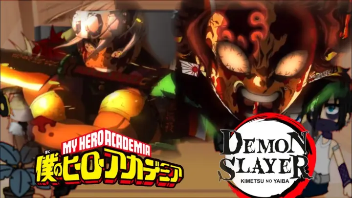 PRO heroes and the LOV react to Upper Moons vs Demon Slayers Part 2! [] ANNOUNCEMENT AT THE END! []