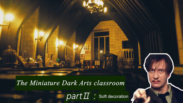 Miniature | Harry Potter | Remus Lupin's Dark Art Classroom 