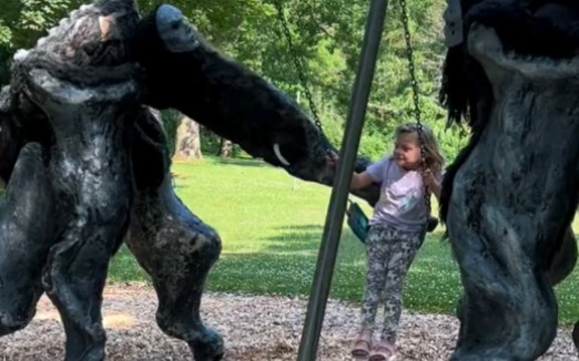 在公园碰到这样你害怕吗