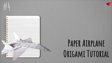 Paper Toy Airplane Origami Tutorial ๐ฌ