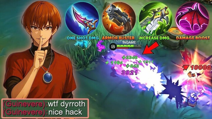 DYRROTH SOLO RANK PERFECT GUIDE FOR BUILD TO DESTROY THIS ANNOYING META HERO - M