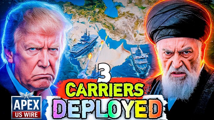 RED ALERT: Trump Surges 3rd Carrier Group Around Iran!)
