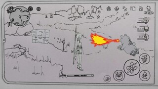 [Genshin Impact] If you can't play it normally, you can just draw one yourself.