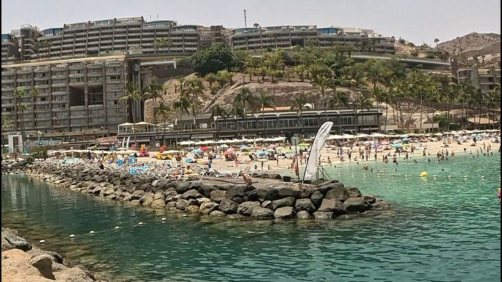Anfi del Mar 🇮🇨 A Little Piece of Paradise! #shorts #beach #travel #tenerife4k #summer