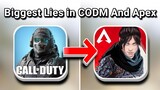 3 Biggest Lies About CODM And Apex Legends Mobile