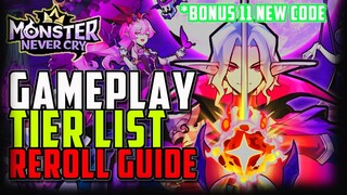 [Tier List Reroll Guide] Monster Never Cry (Bluestack) Gameplay