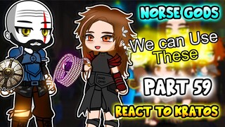 Norse Gods react to Kratos Part 59 || GOW Ragnarök || - Gacha Club React