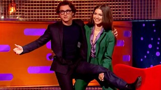 Tom Holland and Zendaya JOKE About Their Height Difference