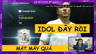 Lần đầu mở được IDOL TORRES ICON phê qué - Chơi event mở thẻ đập thẻ cực êm