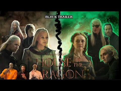 ALL BLACK ATTIRE! House Of The Dragon Black Trailer REACTION!