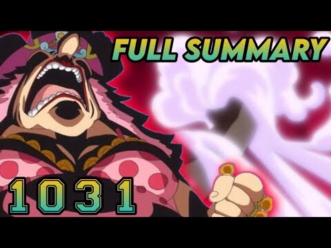 one piece 1031 full summary. galit na galit si bigmom