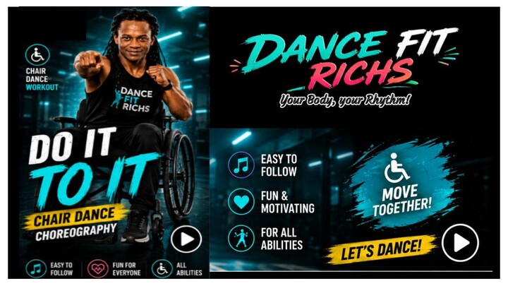 Do It To It | Chair Dance Workout for Wheelchair Users & All Abilities | Dance Fit Richs