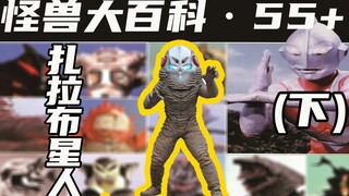 【怪兽大百科55+】历代扎拉布星人登场！最强最弱的都在这了！