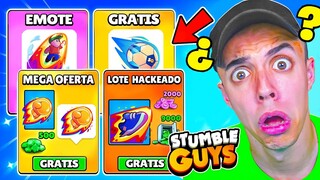 CONSIGUE GRATIS TODOS los EMOTES ESPECIALES! 😍 STUMBLE GUYS