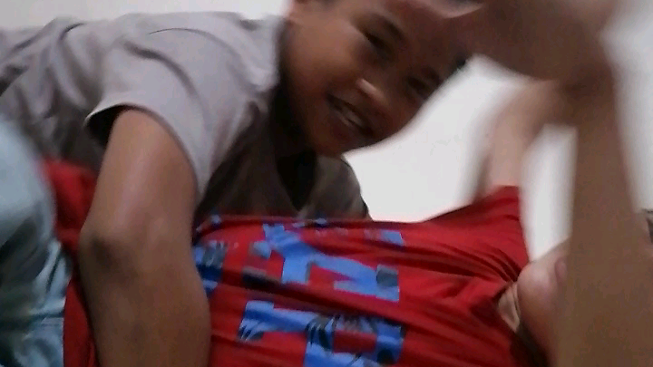 Two cousins fighting