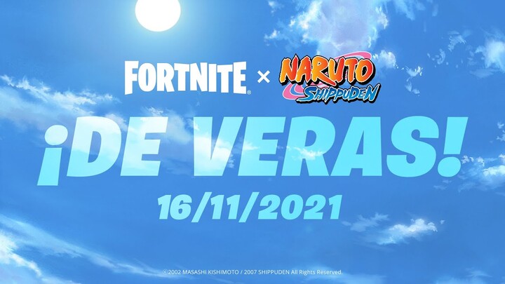 ¡INTERNET EXPLOTA! Teaser Fortnite x Naruto Shippuden