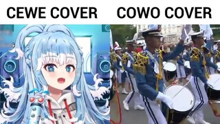 COWO CEWE KETIKA COVER LAGU