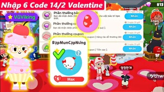 [PLAYTOGETHER] Nhập 6 Code 14/2 Valentine Nuôi "PET Tình Yêu" Max Cấp