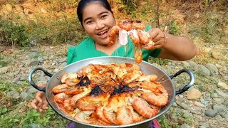 Yummy Cooking big Lobster with cheese recipe & Cooking life