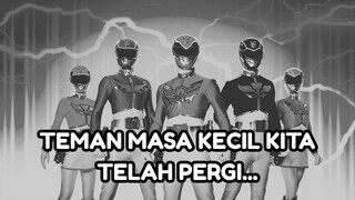 TEMAN MASA KECIL KU TELAH PERGI... SUPER SENTAI BERHENTI TAYANG !!