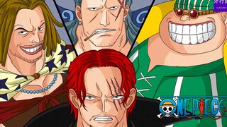 Topik One Piece #820: Empat Kekuatan Bajak Laut Rambut Merah