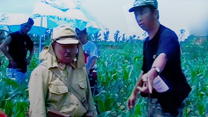Behind the scenes footage of Pan Changjiang's film "Raise Your Hands"