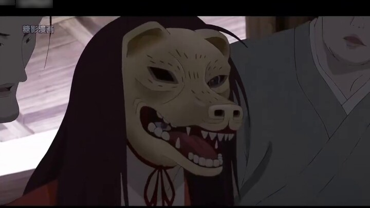 The boy was sold to the devil by his father before he was born, which made him a monster#动漫#犬王#康复