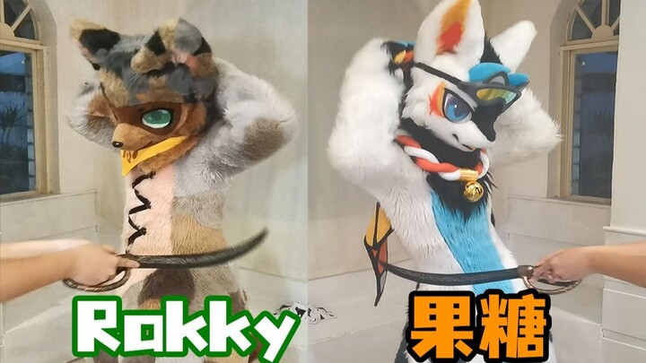【Dodge Rock】Fructose and Rakky hidden dance battle video