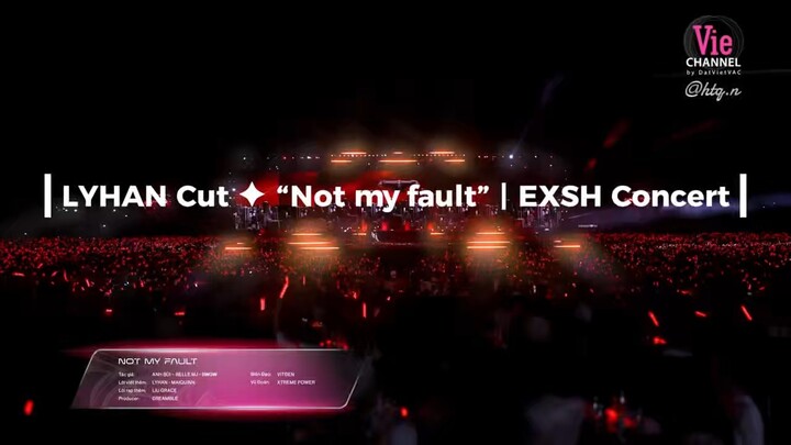 [LYHAN Cut ✦ “Not my fault” | EXSH Concert]